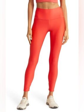 ALO | S | Alo Yoga Airlift High-Rise Bright Red Active Leggings